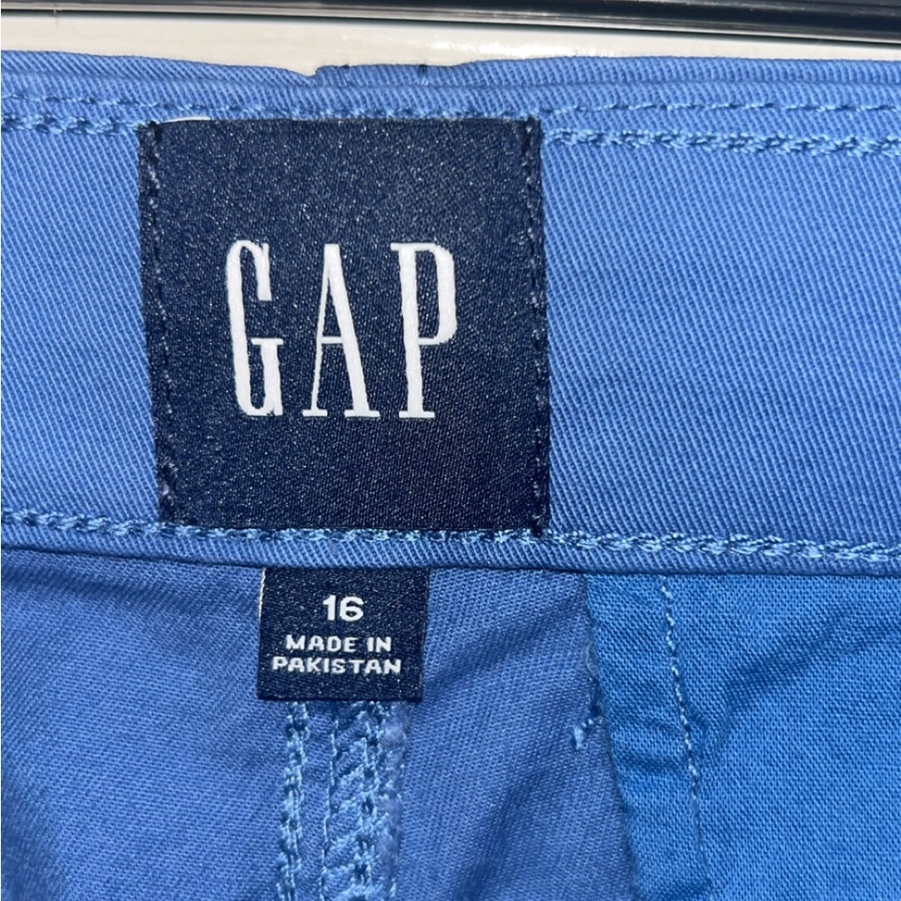 Gap blue chino shorts Size 16 #summer #chino - Picture 3 of 5